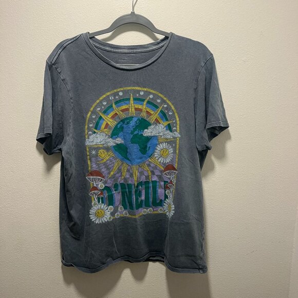 Men's O'Neill Sun Earth Globe Women's Shirt Oversized Medium - Picture 1 of 5